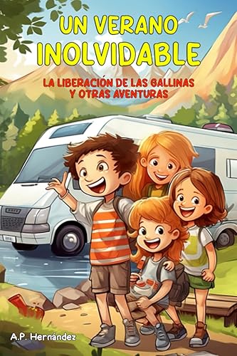 Un verano inolvidable. La liberación de las gallinas y otras aventuras Libro infantil. Lectura de 8-9 a 11-12 años. (Spanish Edition)