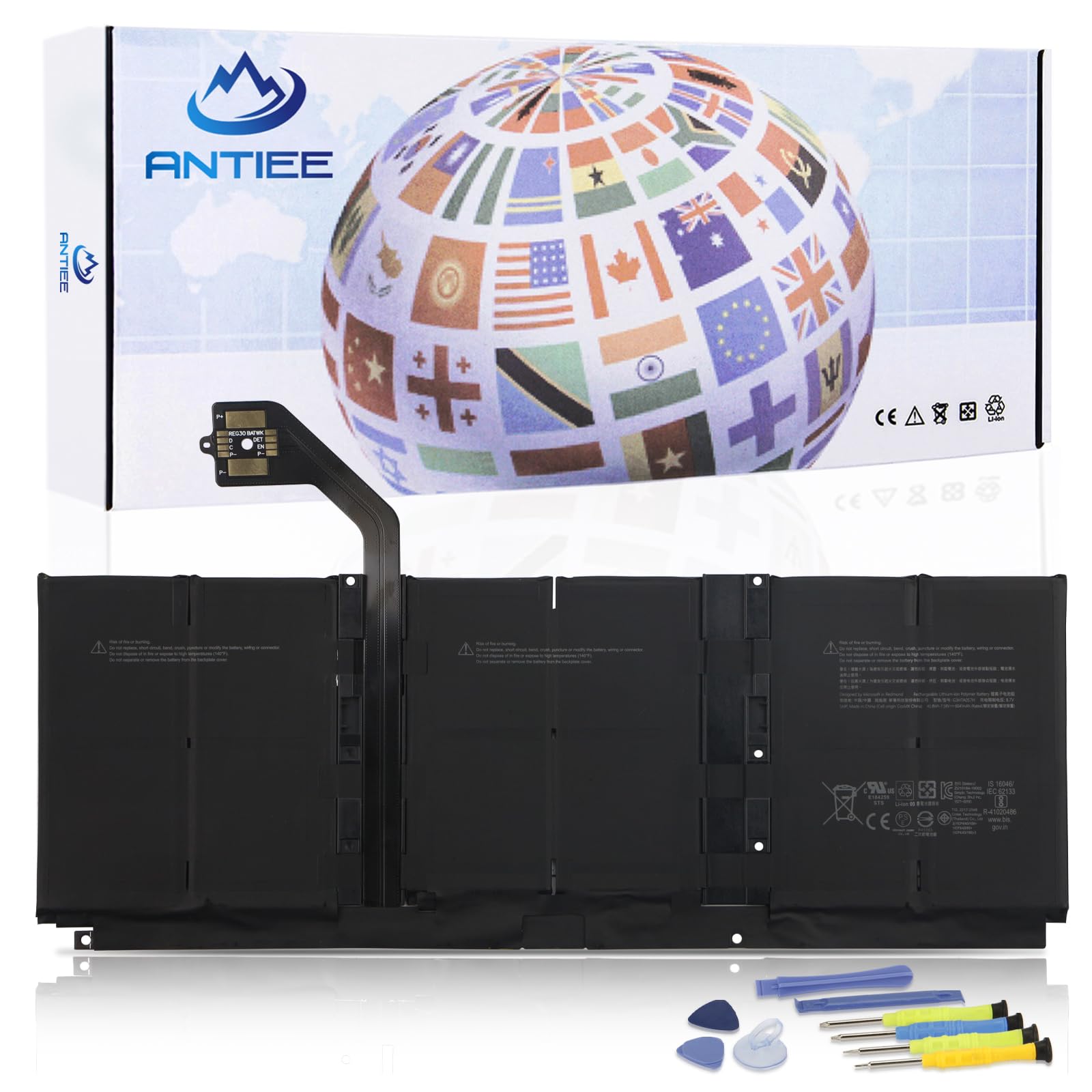 G3HTA057H Laptop Battery Replacement for Microsoft Surface Laptop 3 13 Core i5-1035G7 Microsoft Surface Laptop 3 15inch 1867 1868 1872 1873 Series