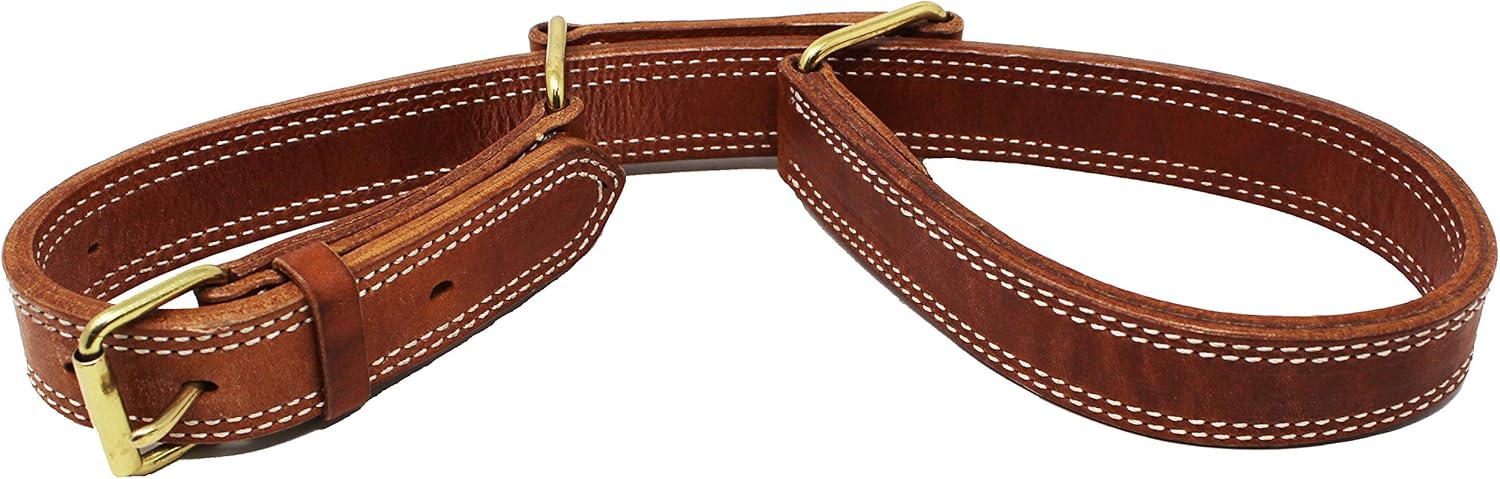 Horse Hobble Challenger Harness Leather Western Adjustable Figure Eight Brass 977RT01
