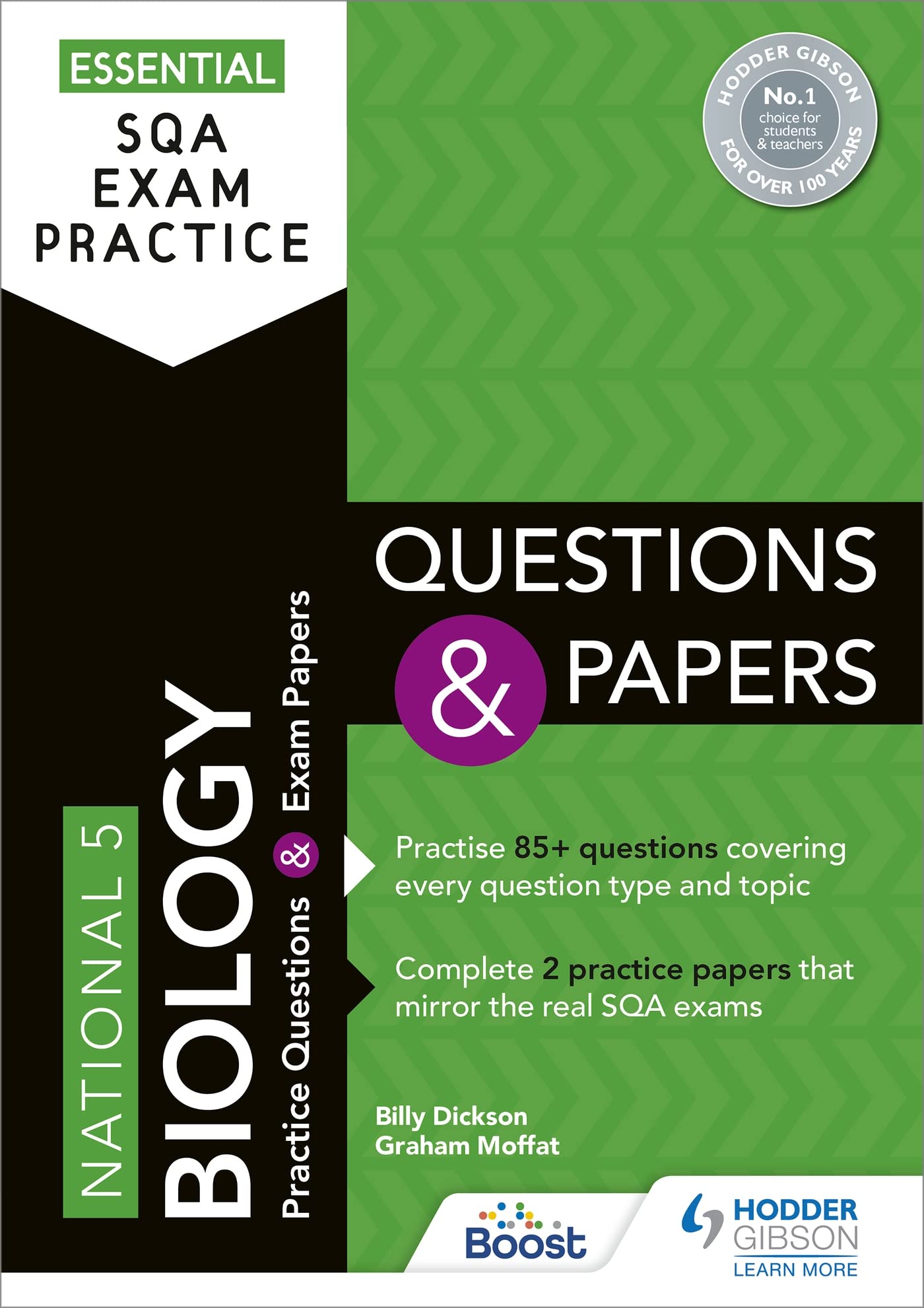Essential SQA Exam Practice: National 5 Biology  by Billy Dickson PAPERBACK