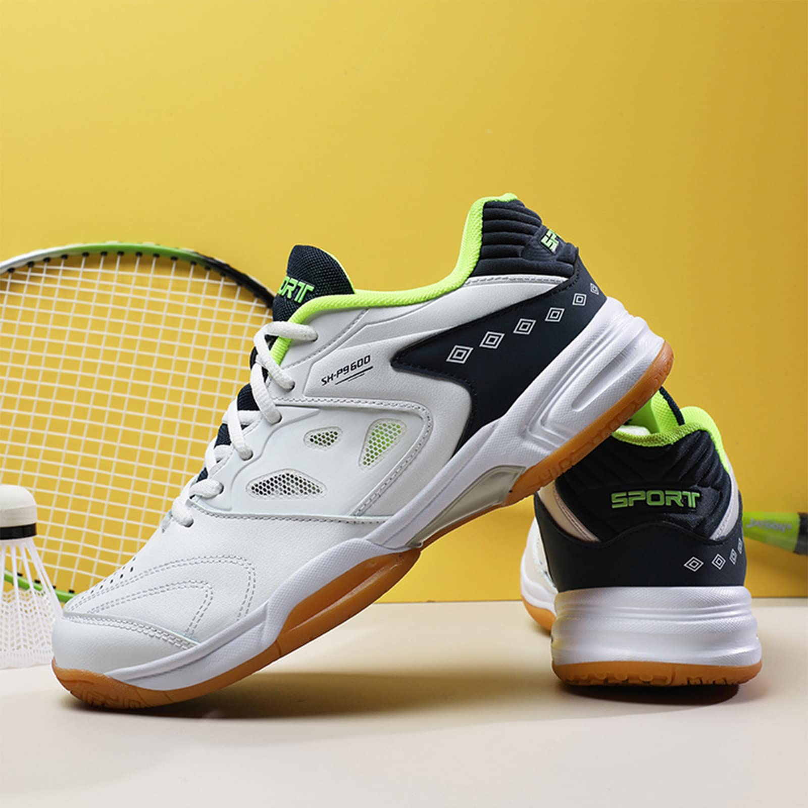 Zapatos De Bádminton para Hombre para Hombres Zapatos De La Corte Cubierta Transpirable para El Tenis De Tenis De Voleibol De Squash Deportivo Tenis