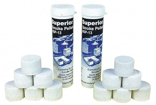 Superior Smoke Smoke Pellets, 500 cu. ft. - pkg. of