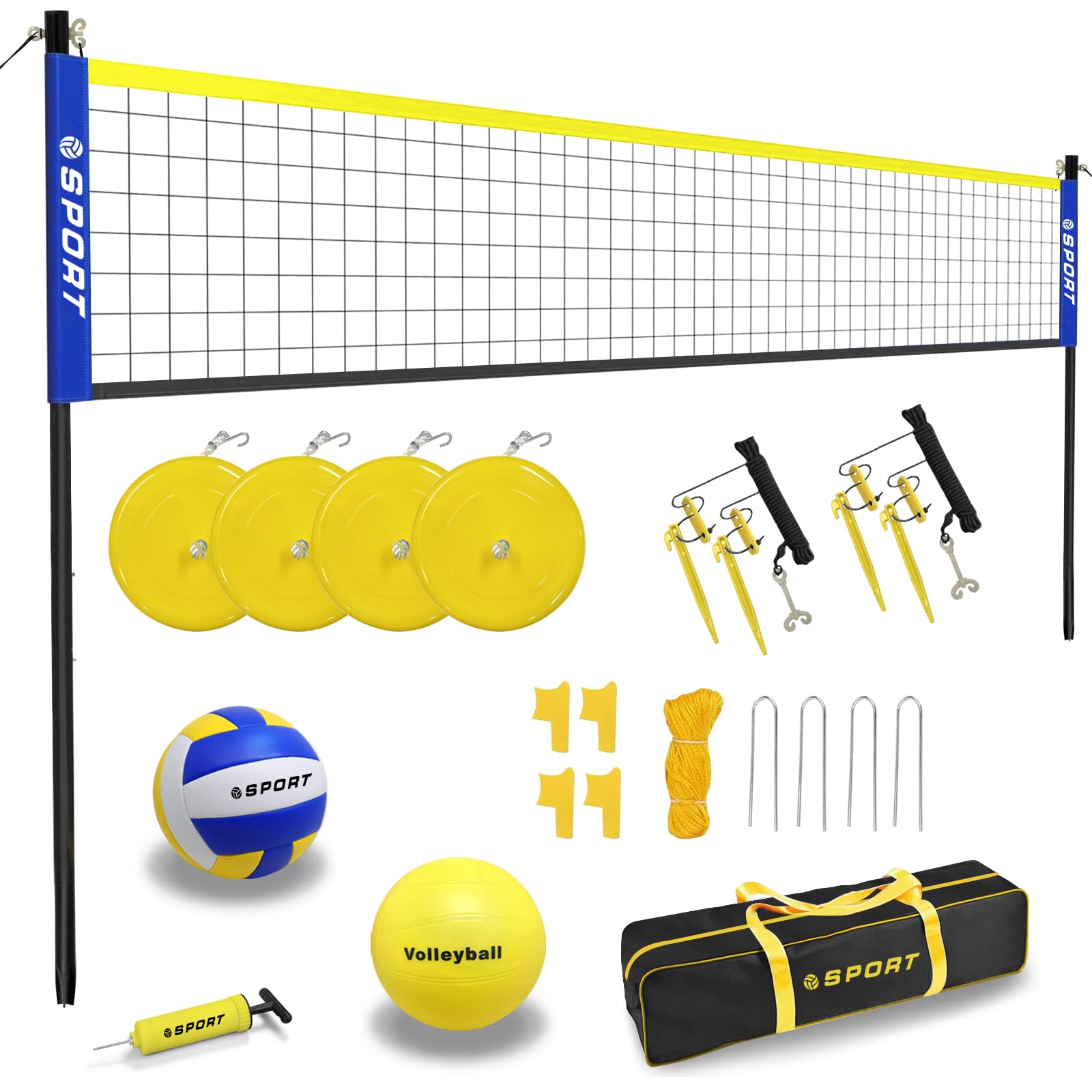 Beach Volleyball Net System