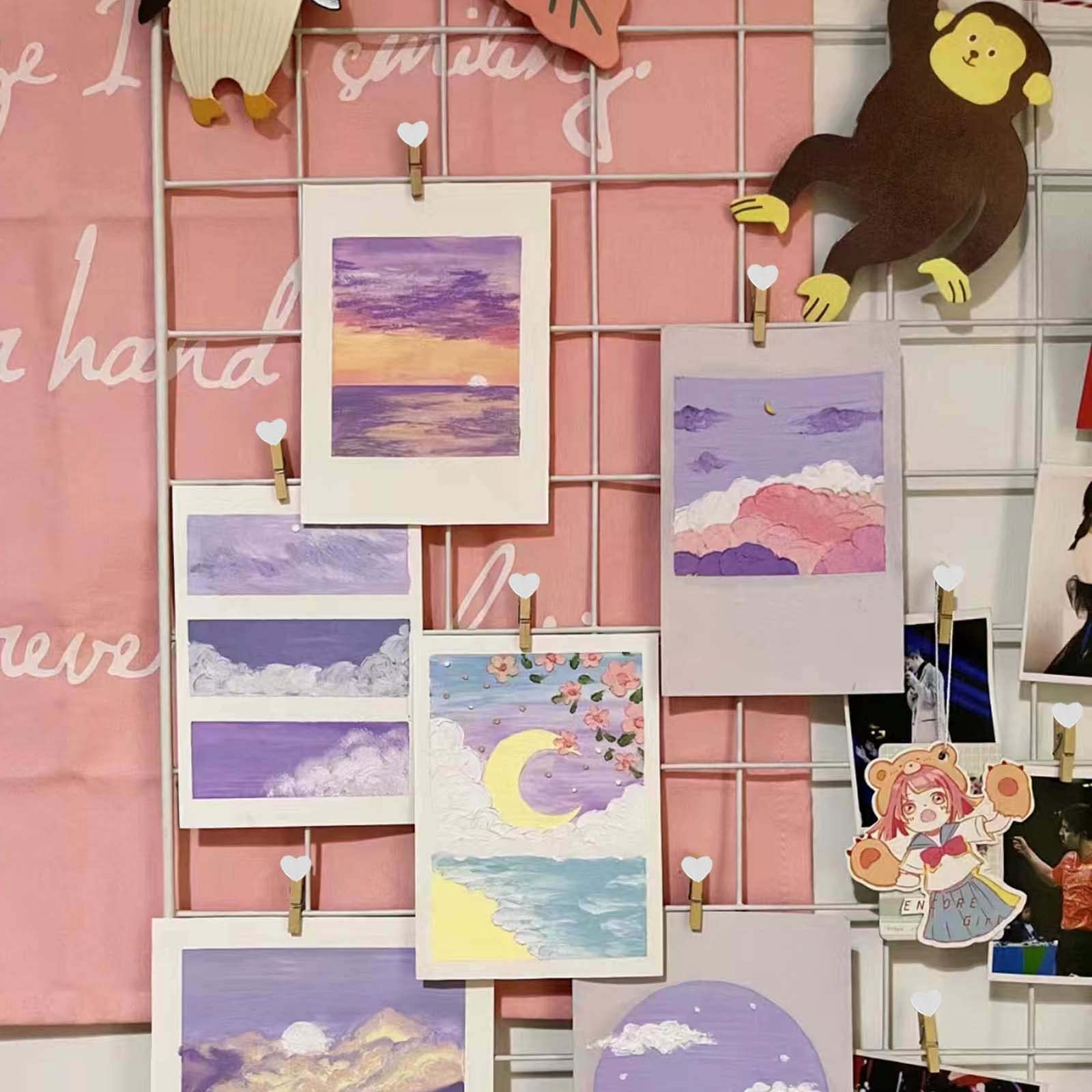 100 Mollette In Legno A Forma Di Cuore – Clip Multiuso Rosa E Naturale Per Feste, Foto E Decorazioni Fai Da Te - 3