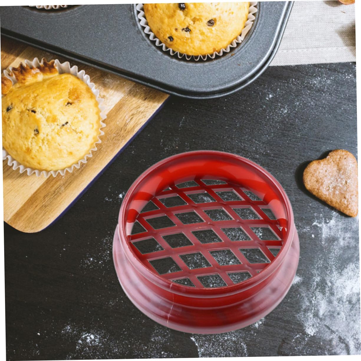 ABOOFAN 12 Pièces Moule à brioches à l'ananas moule à cake pops presse à pâte à cuire Miche de pain d'ananas moule à pain à l'ananas moule à pain ananas Ménage Petit pain à l'ananas