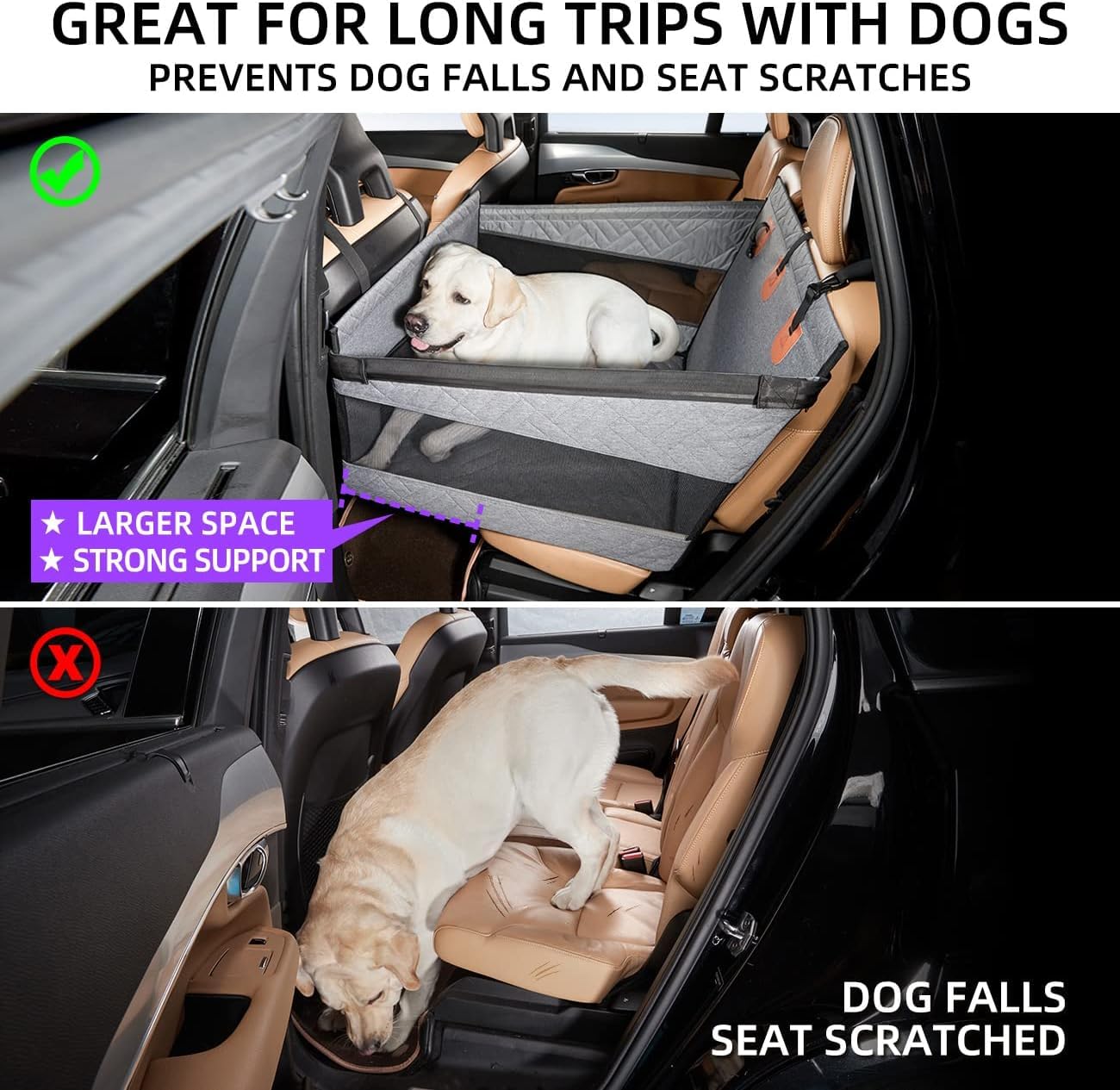 Asiento Perros Reforzado para Nissan Juke 2013-2016