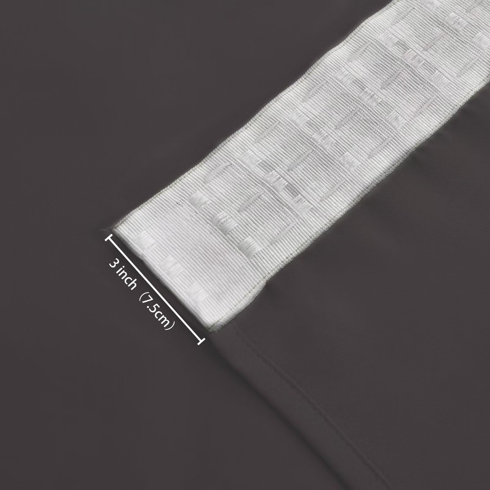 Hiasan Pencil Pleat Blackout Thermal Insulated Curtains, Bedroom and Living Room with Tiebacks - Image 4