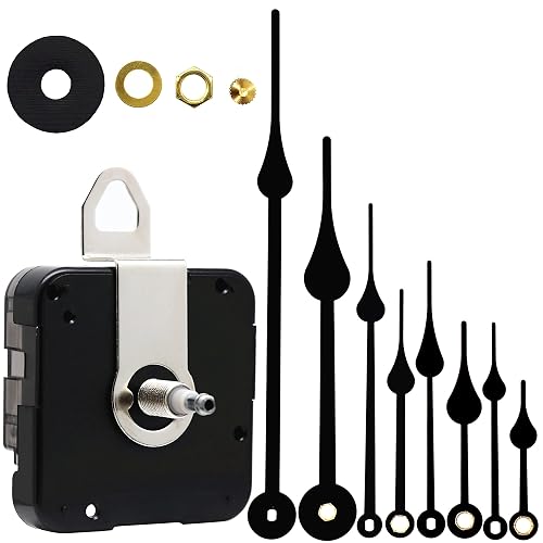 TIKROUND Quartz DIY Wall Clock Movement Mechanisms Battery Powered DIY
