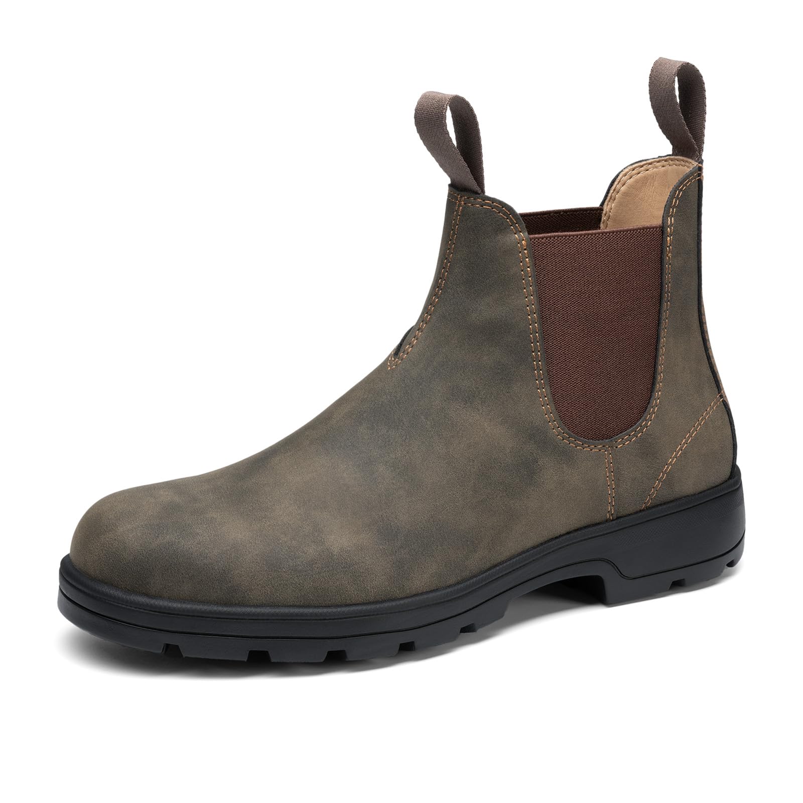 Men's Chelsea Boots Classic Casual Slip On Work Boots