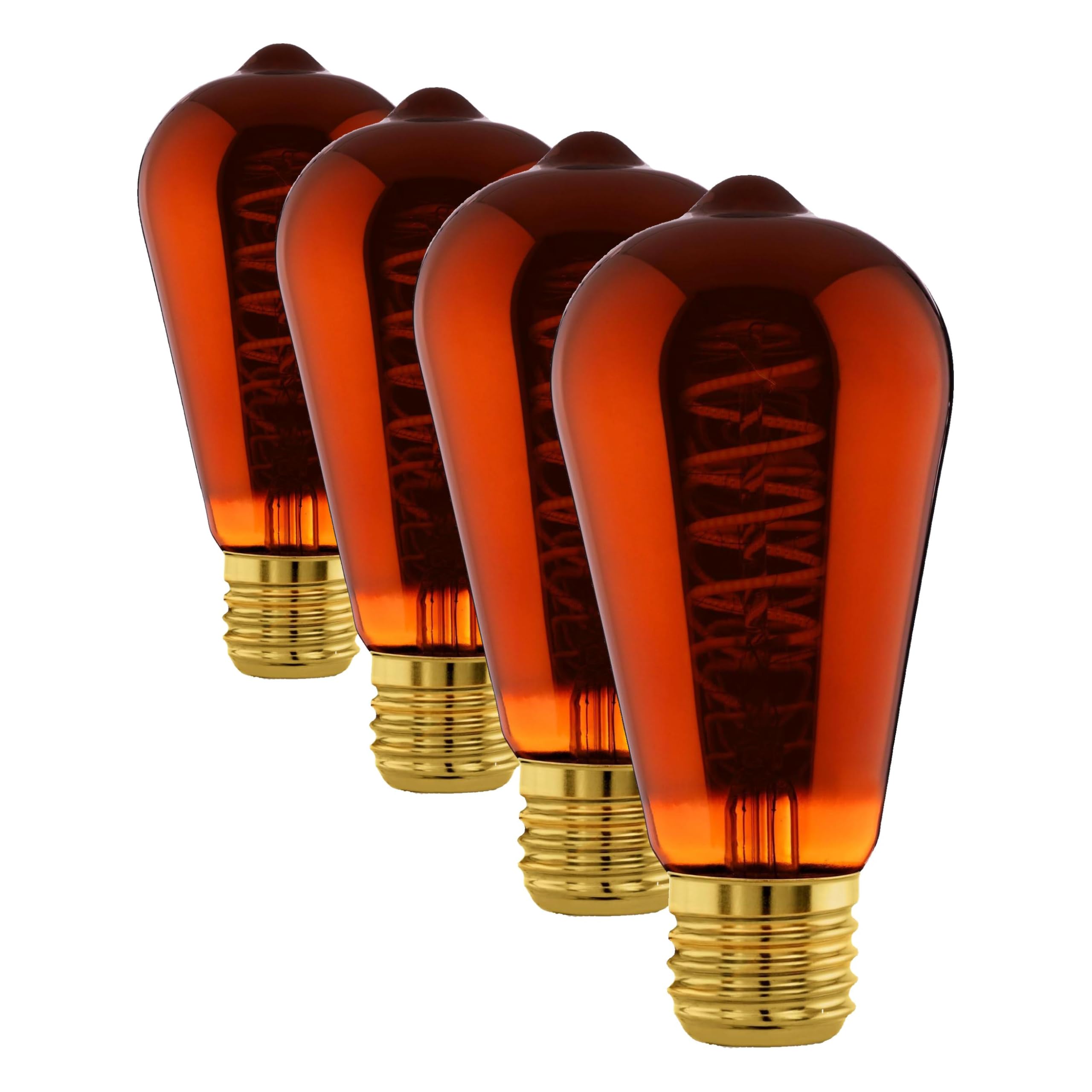 Ampoule LED E27 filament vintage dimmable pour tamiser la lumière du salon ST64