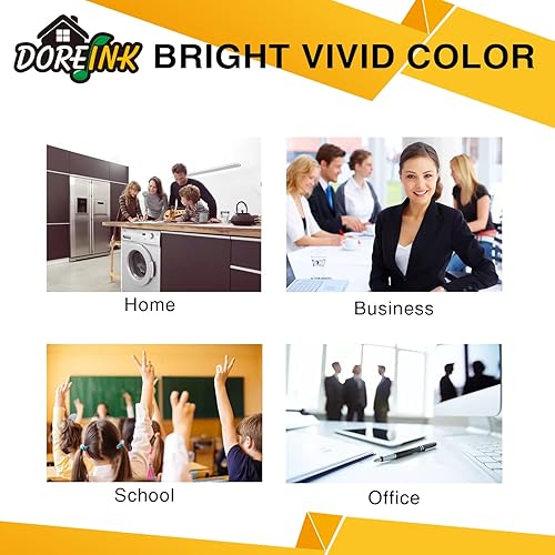 Miniatura 7 de DOREINK Paquete combinado de cartuchos de tinta 952 952XL compatibles con HP OfficeJet Pro 8710 7740 8720 8715 8210 8740 8702 7720 8725 8700 8730