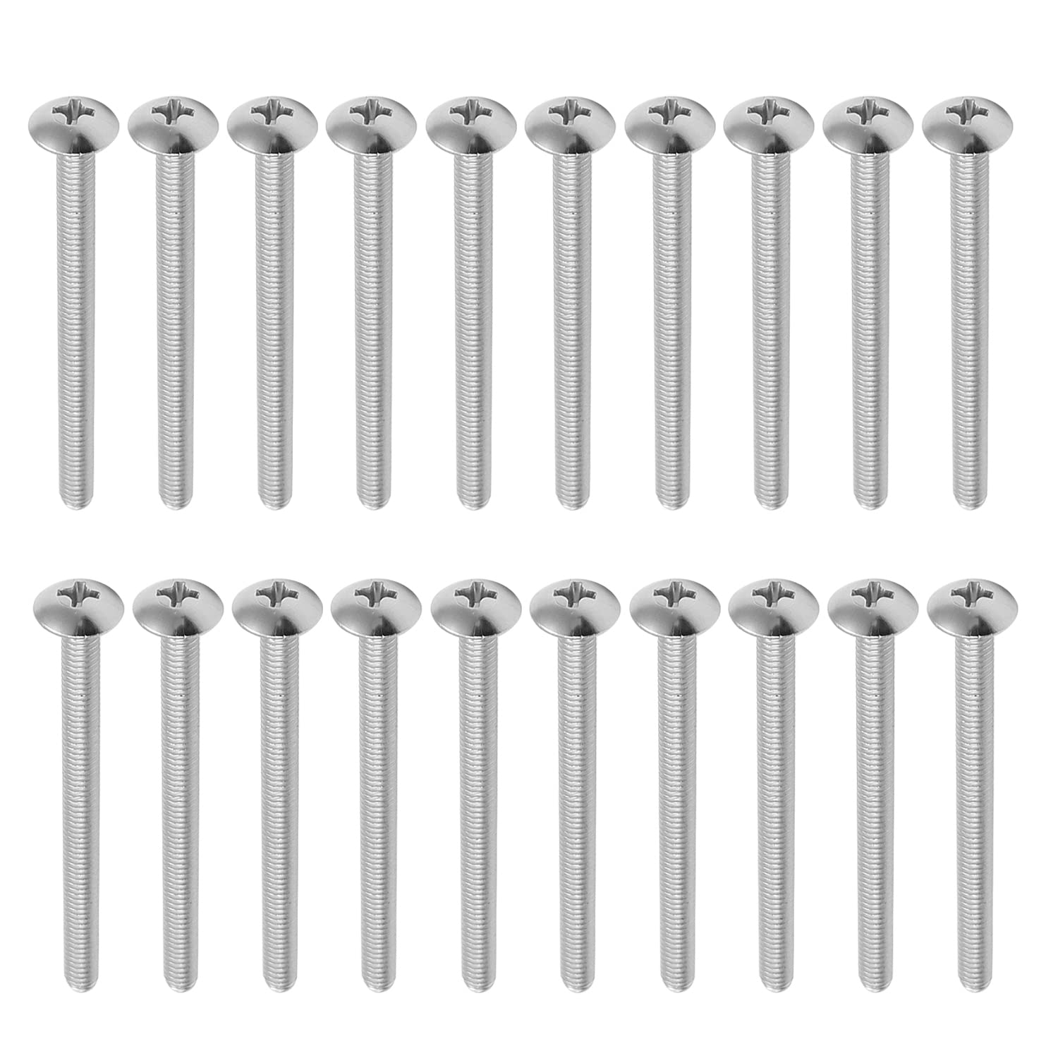 Viti 304 A2 Viti Testa Trave Reticolare M3 M4 - Acciaio Inox 304, Phillips Pan, A2, Confezione Viti Per Trasmissioni - Foto 3