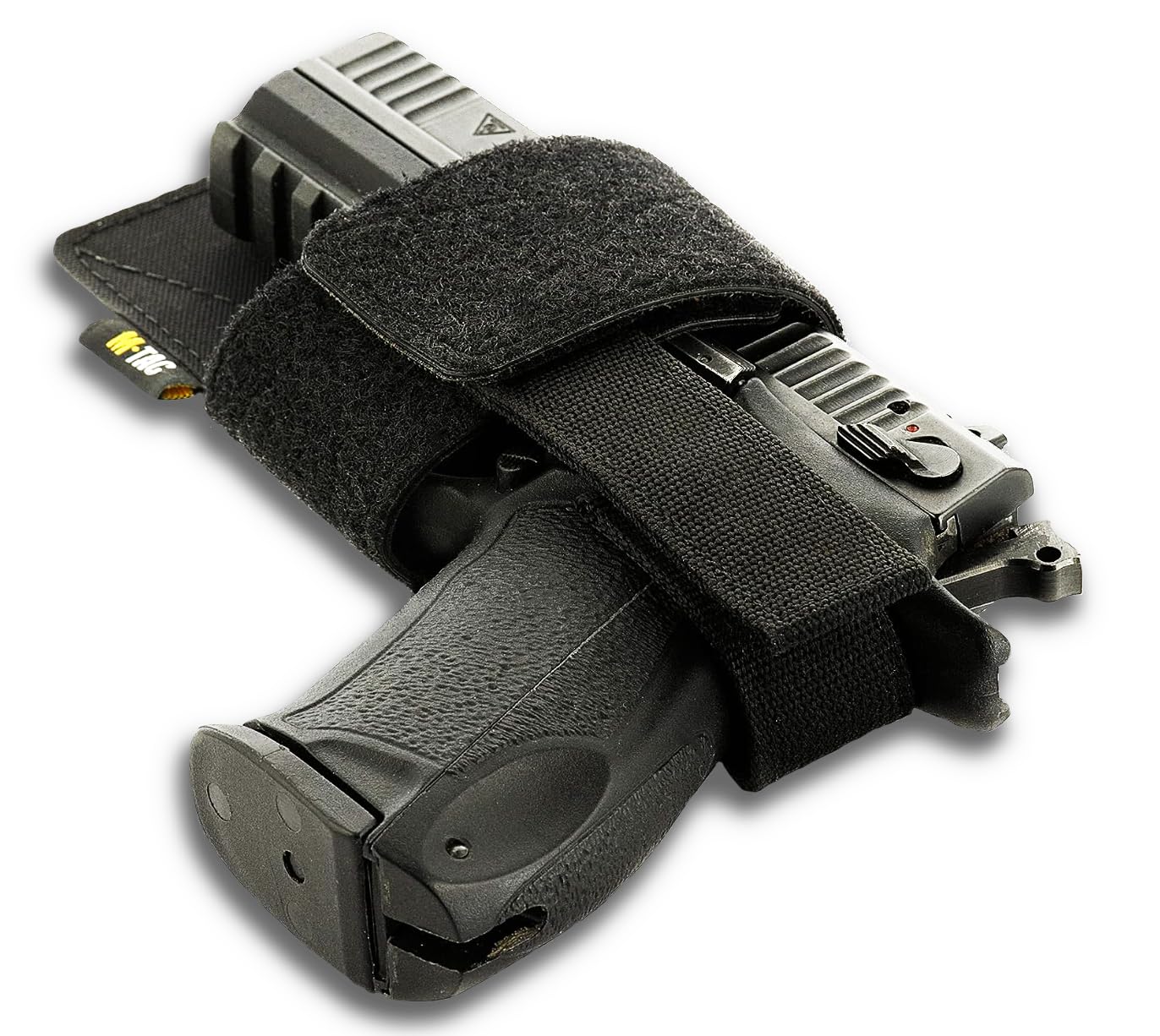 M-Tac Gun Holster for Concealed Carry with Hook and Loop System - CCW Pistol Holster - Concealed Carry Holster for Men and Women with a Fix
