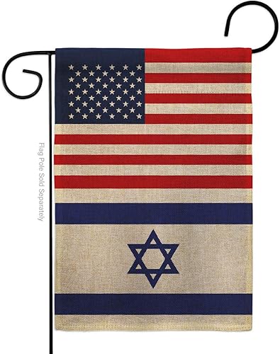 Bandera israelí estadounidense de bandera de Israel, bandera de arpillera, pared, césped, puerta, habitación, póster al aire libre, tapiz interior disponible en Yaxa Peru