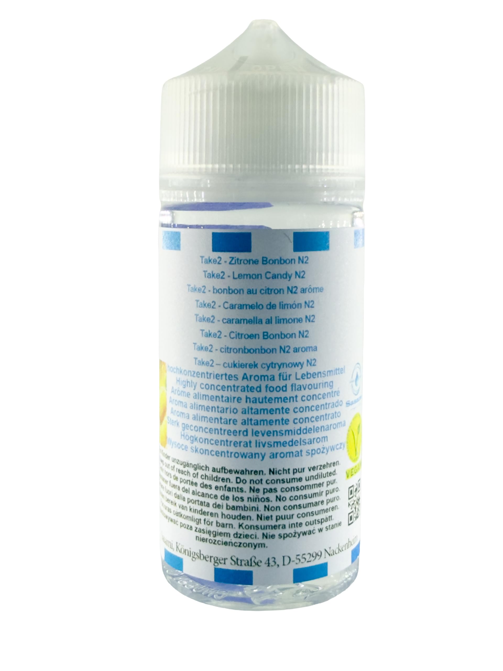 Take2 - Zitrone Bonbon N2 Aroma Vegan - Sasami Konzentrat - 100ml
