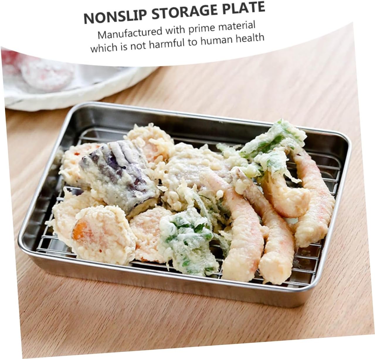 Cabilock 2 Sets Stainless Steel Baking Sheets Rack Non-Slip Cooking Pan for Baking and Cooling Heavy Duty Oven Tray Set for Home Bakers