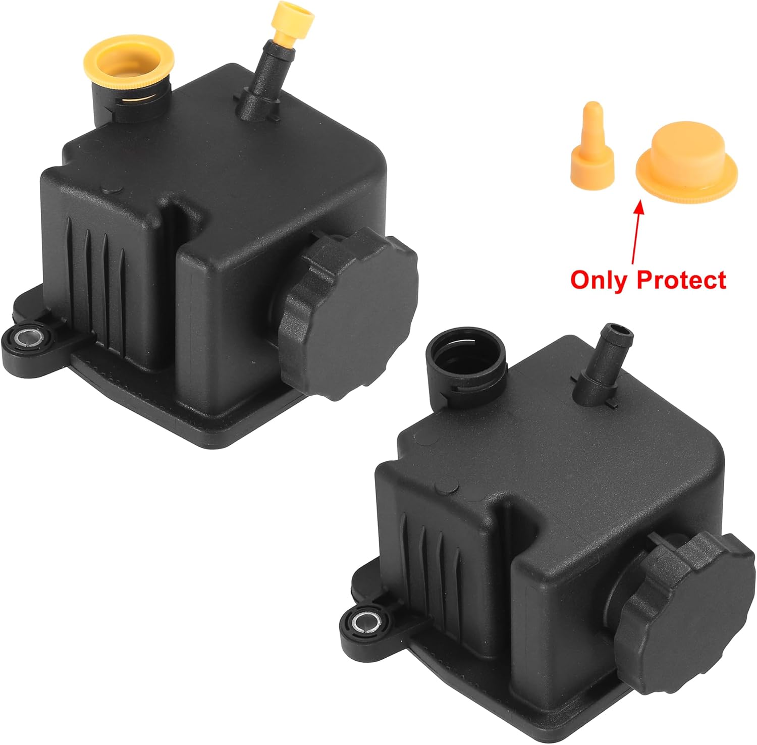 X AUTOHAUX Vehicle Power Steering Reservoir for Mercedes-Benz CLS55 C320 C240 ML350 CL500 0004600183