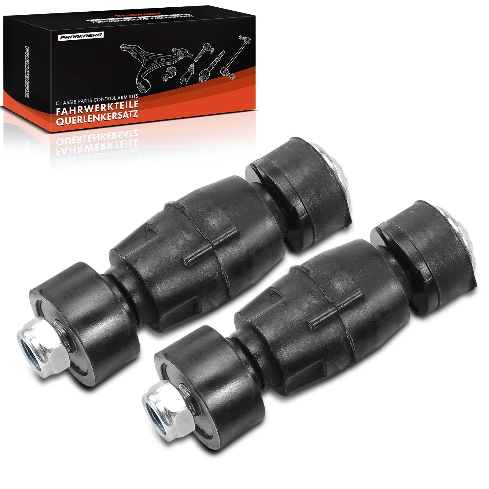 Frankberg 2x Ball Joint Front Left Right Compatible with Dokker Express Box/MPV 2012-2024 Dokker MPV KE 2012-2024 Twizy MAM 2012-2024 Replace# 6001547138