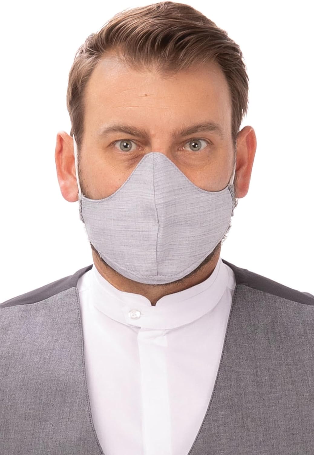 Chef Works Unisex SKILD Series FC1 Restaurant Face Mask (6 Pack)