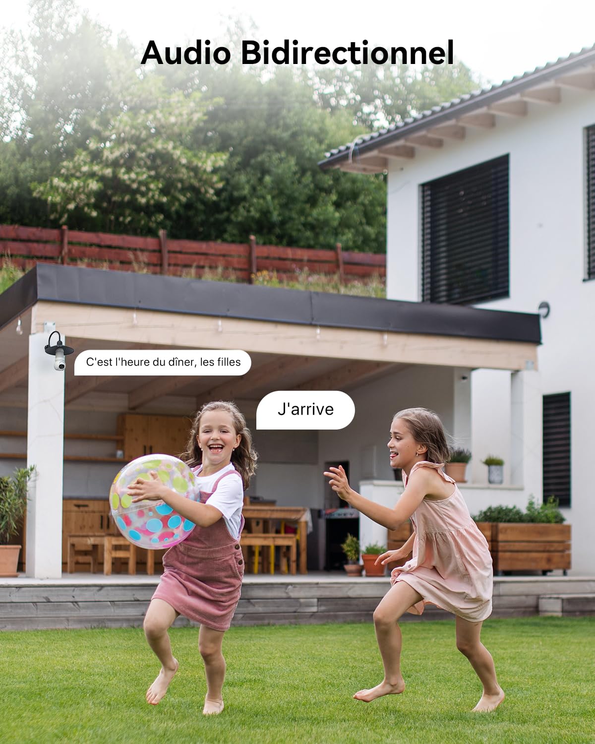 Imou Ampoule Camera Surveillance WiFi Exterieure sans Fil 2K(3MP), PTZ Caméra Extérieure IP, Détection de Personne AI, Suivi Intelligent, Vision Nocturne Couleur 30M, Audio Bidirectionnel
