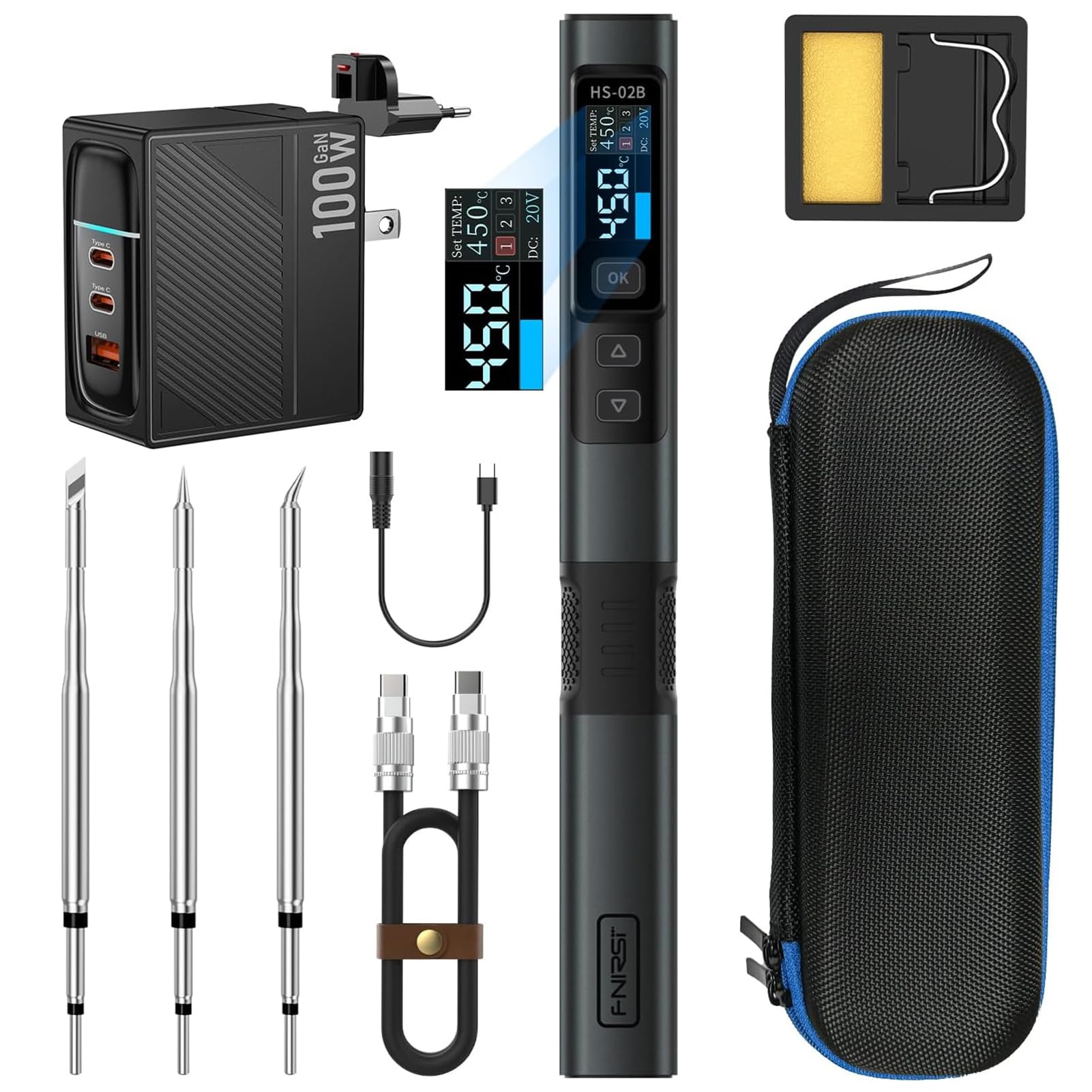 Fer À Souder Sans Fil Intelligent, Kit De Fer À Souder Électrique À