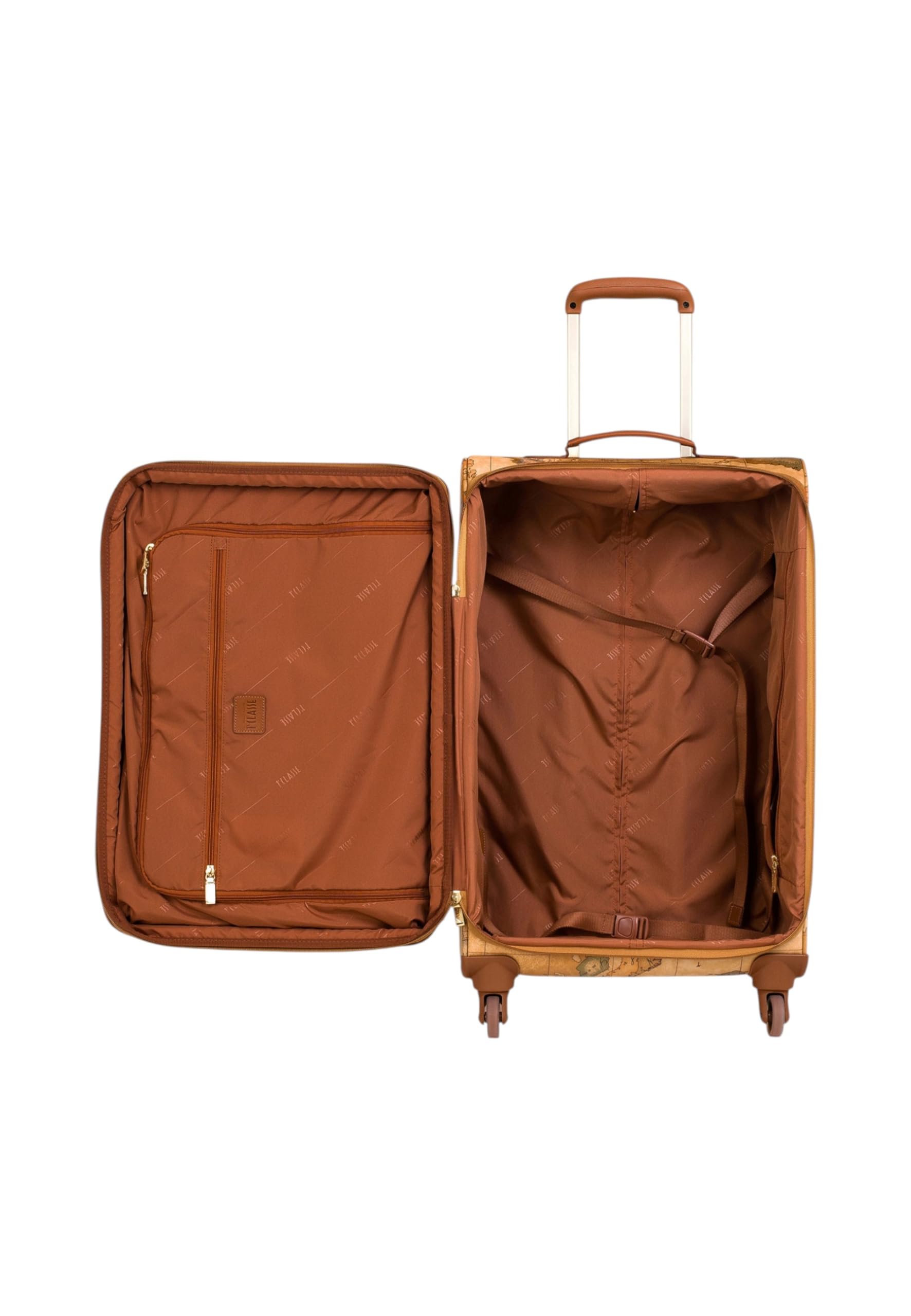 Alviero Martini Unisex Trolley Medio BVG5116000 Cotone Beige Taglia Unica
