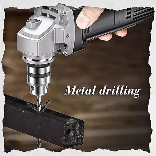 Miniatura 2 de Amoladora angular, pinzas de conversión de taladro eléctrico, cabezal de conversión para amoladora angular, accesorios de herramientas de