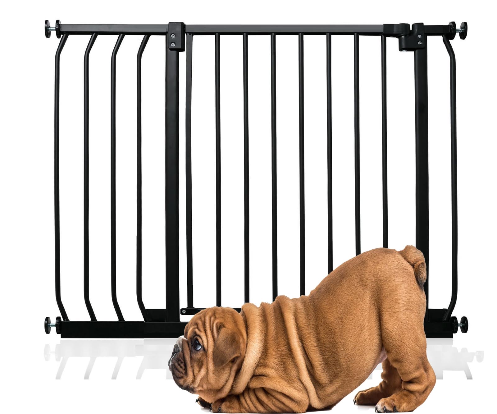 Bettacare Elite Pressure Fit Dog Gate - Black - 89cm-98cm