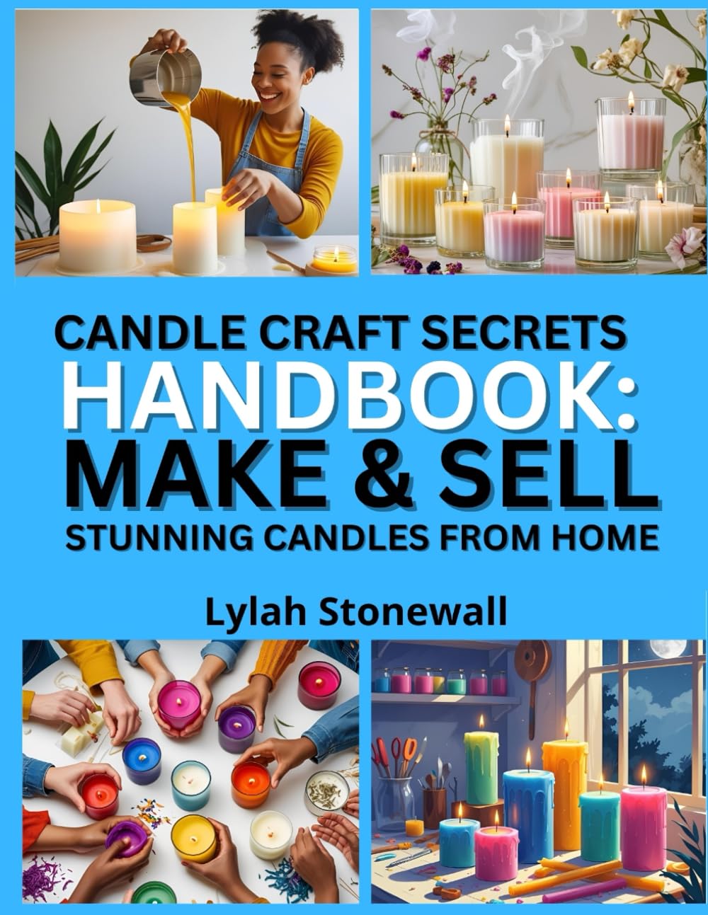 CANDLE CRAFT SECRETS HANDBOOK: MAKE & SELL STUNNING CANDLES FROM HOME: Design, Pour, and Profit from Your Own Candle Line