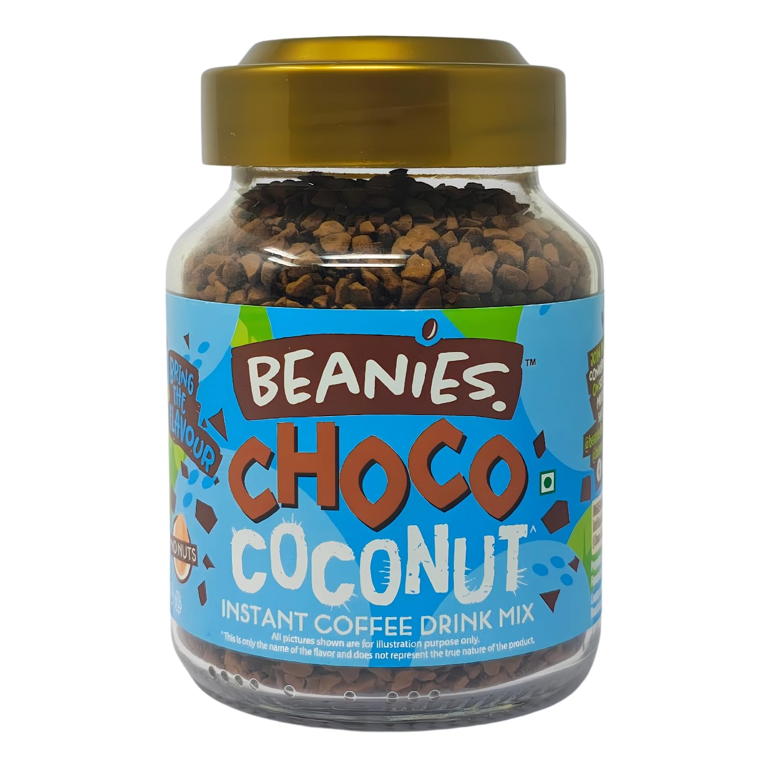 Beanies Choco Coconut Instant Coffee, 50g
