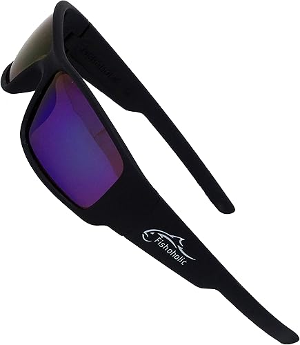 Miniatura 9 de Fishoholic - Gafas de sol polarizadas para pesca UV400 (14 opciones) con estuche duro y funda, regalo para pesca
