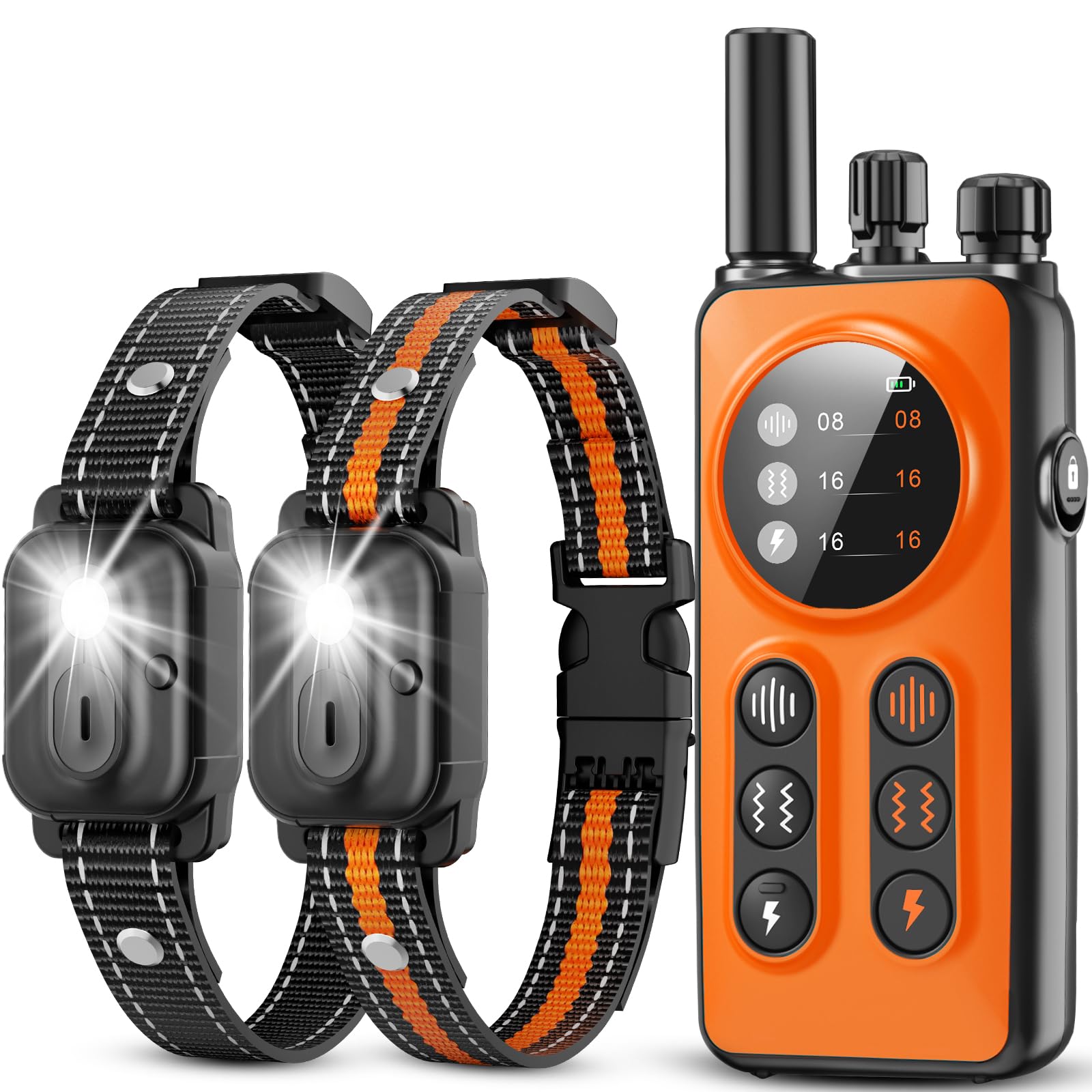 Dual-Channel Shock Collar With 3300ft Remote