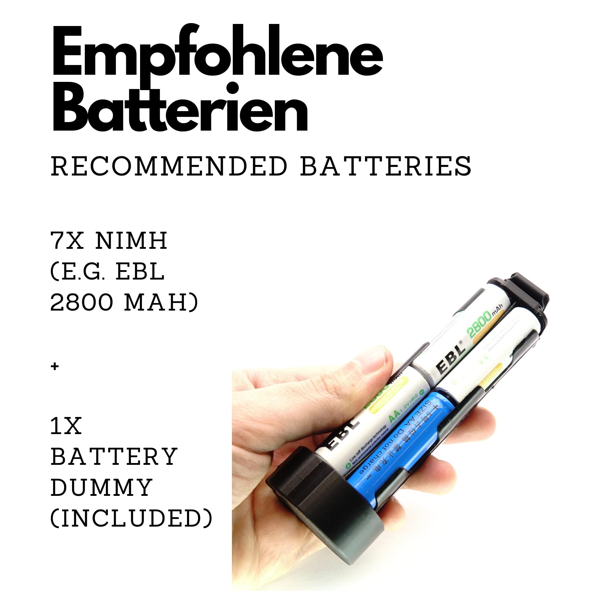 Batterieadapter für Metz 76 MZ-5, 70 MZ-4, 50 MZ-5