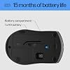 Mouse inalámbrico HP X3000 G3 - Negro, batería de 15 meses, agarres laterales para control, apto para viajes, LED azul, sensor óptico de 1600 DPI, compatible con PC Windows, Mac, Chromebook (683N7AA) 7