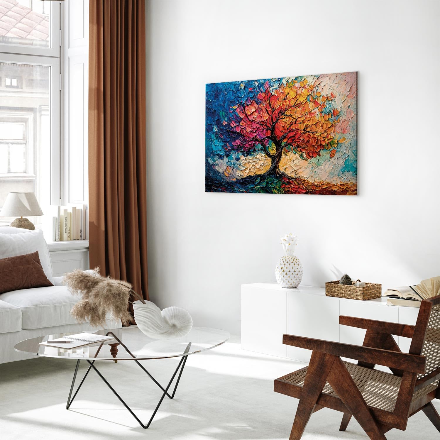 murando - Akustikbild Geschenk, 120x80 cm, 1-teilig, Schallschutz, Büro | Verbessert Raumakustik, reduziert Hall, ideal fürs Büro oder Wohnzimmer, hochwertige Verarbeitung, schnelle Montage, stilvoll