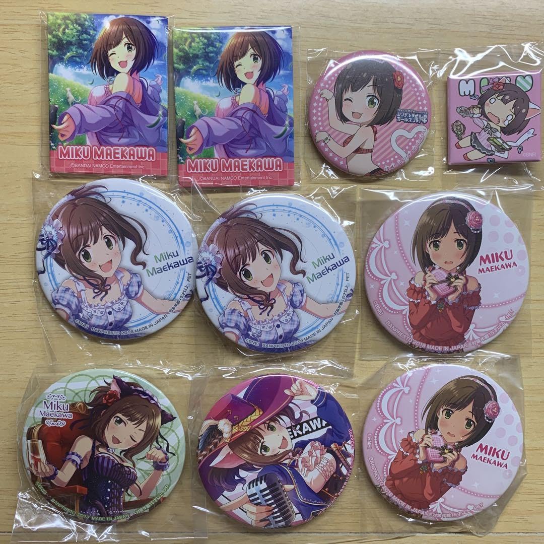 最新の缶バッジ更新】デレステ 缶バッジ｜キャラクターグッズ
