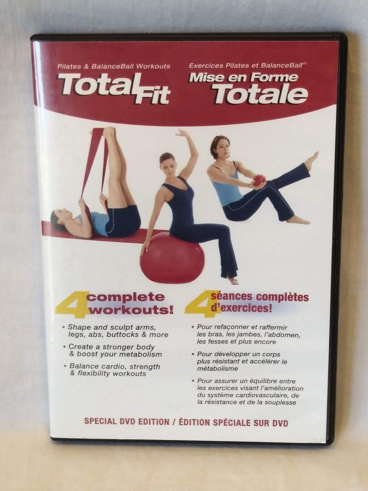 Total Fit - Pilates & Balance Ball Workouts - 4 Complete Workouts