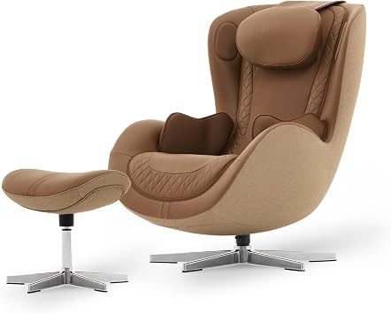 Nouhaus NOU Campo Massage Chair Full Body with Ottoman, Zero Gravity