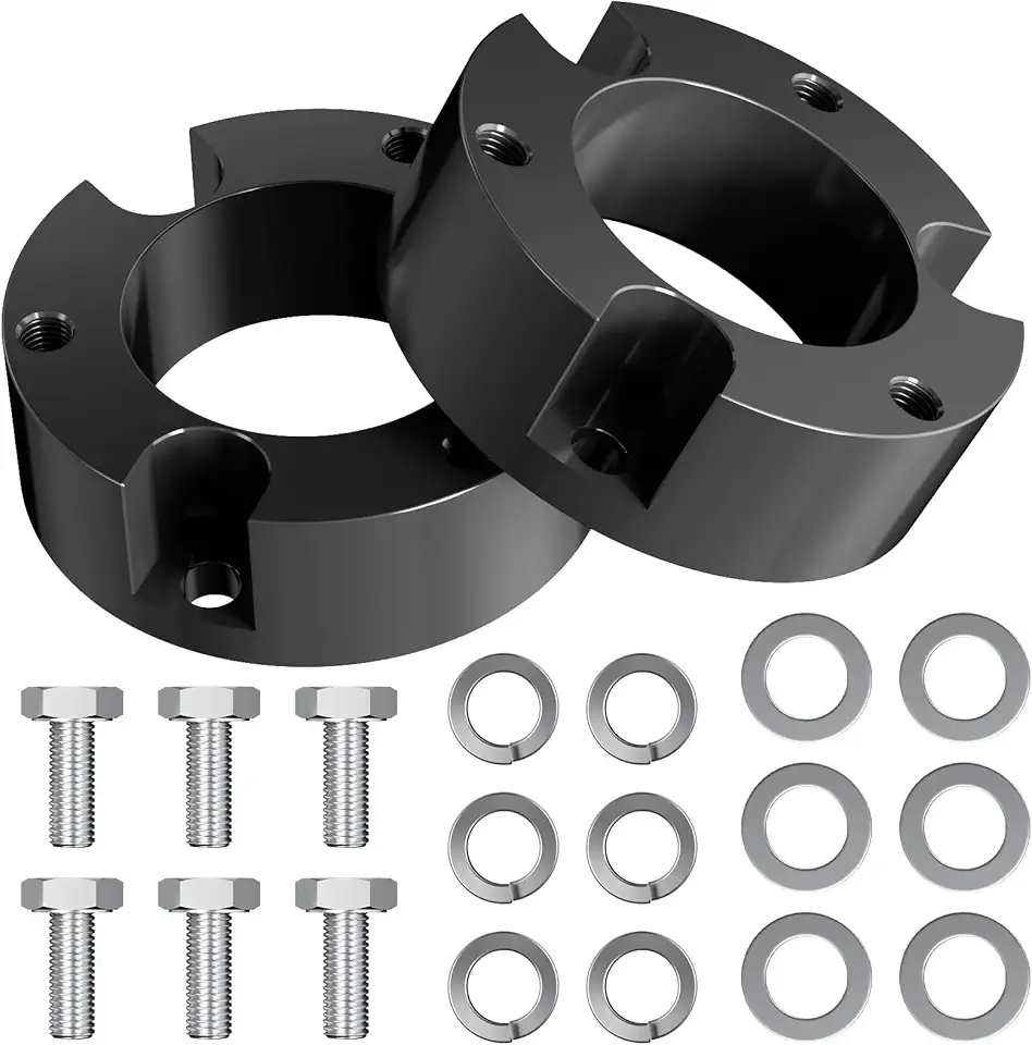MIKKUPPA Kits De Nivelamento De 3" Compatíveis Com Toyota Tacoma 2005-2023, 4Runner 2003-2024 E Fj Cruiser 2007-2015 - Espaçadores De Amortecedor Dianteiro De 3" Kits De Suspensão E Blocos De Elevação