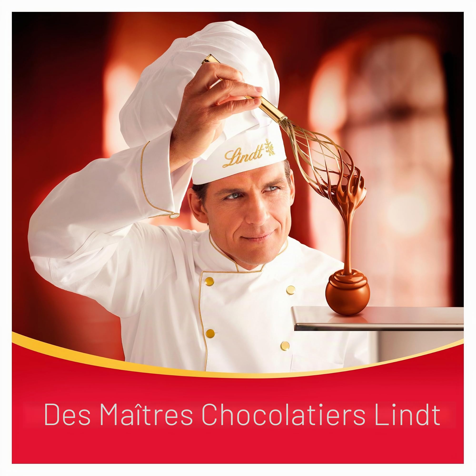 Lindt Lindor Boîte de truffes au chocolat au lait 200 g