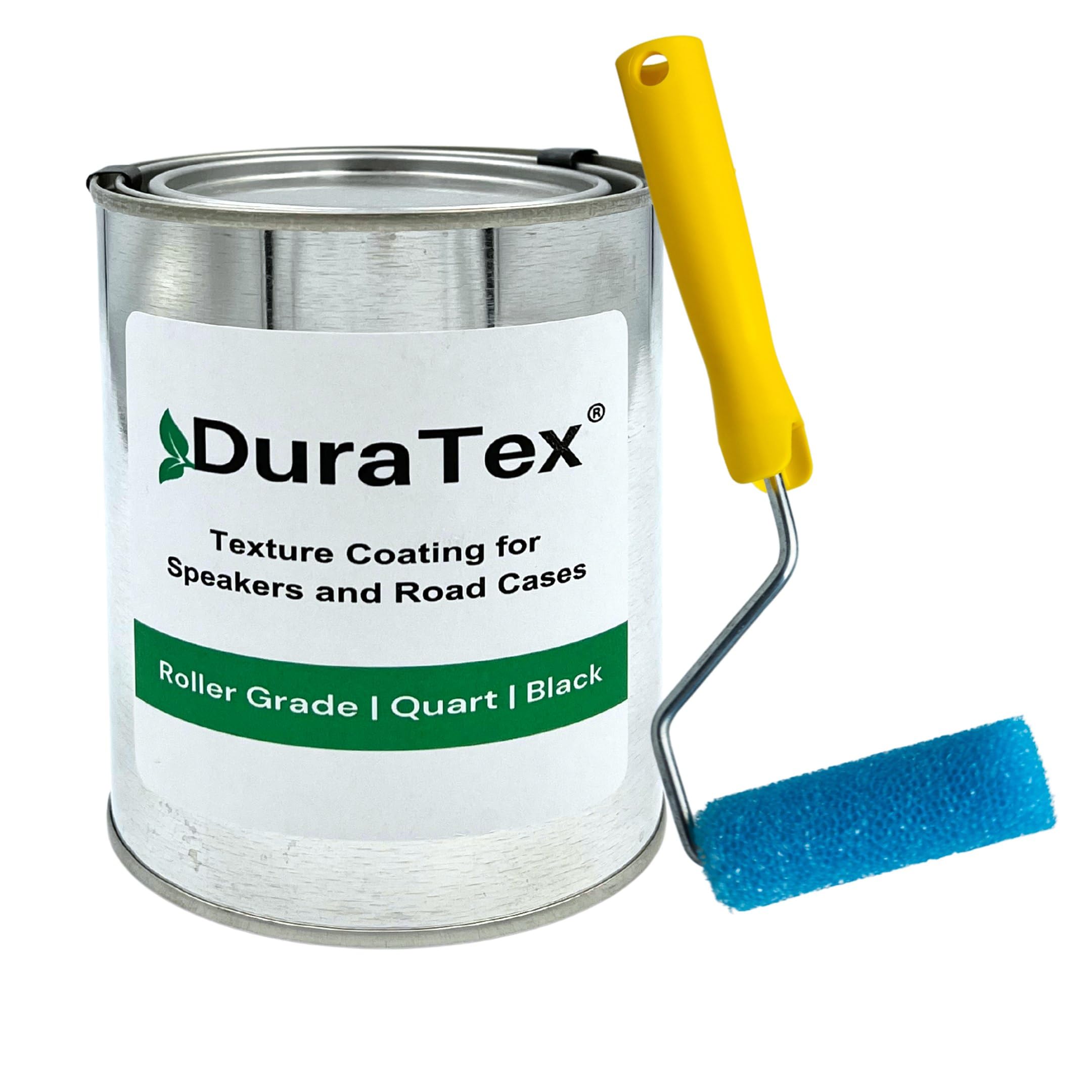 DuraTex® Speaker Cabinet Coating Roller Grade Kit | Texture Coating for Speaker Cabinets, Road Cases, Metal & Furniture | Roller Application | Water-Based Finish | Professional Speaker Cabinet