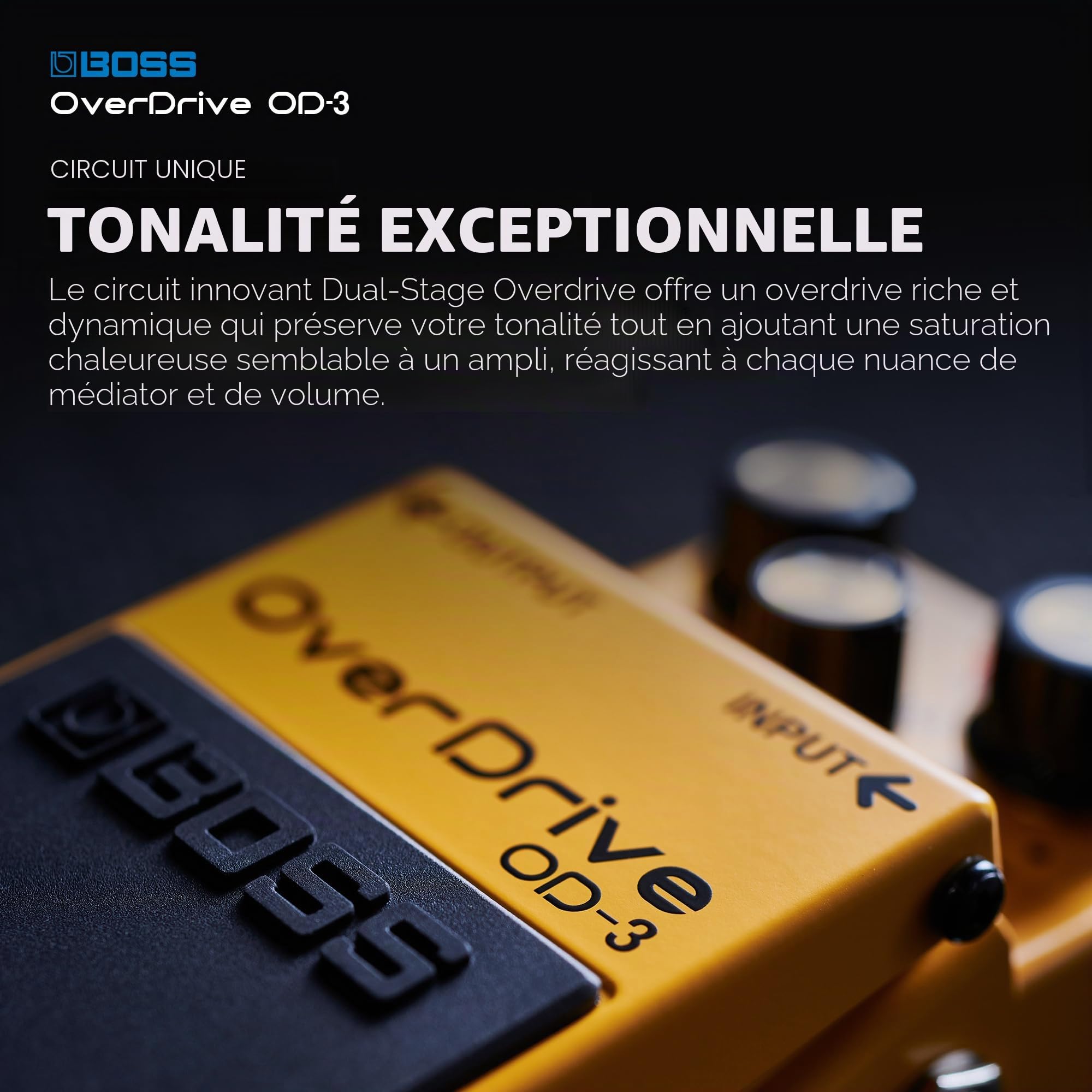 BOSS OD-3 Overdrive Pedal