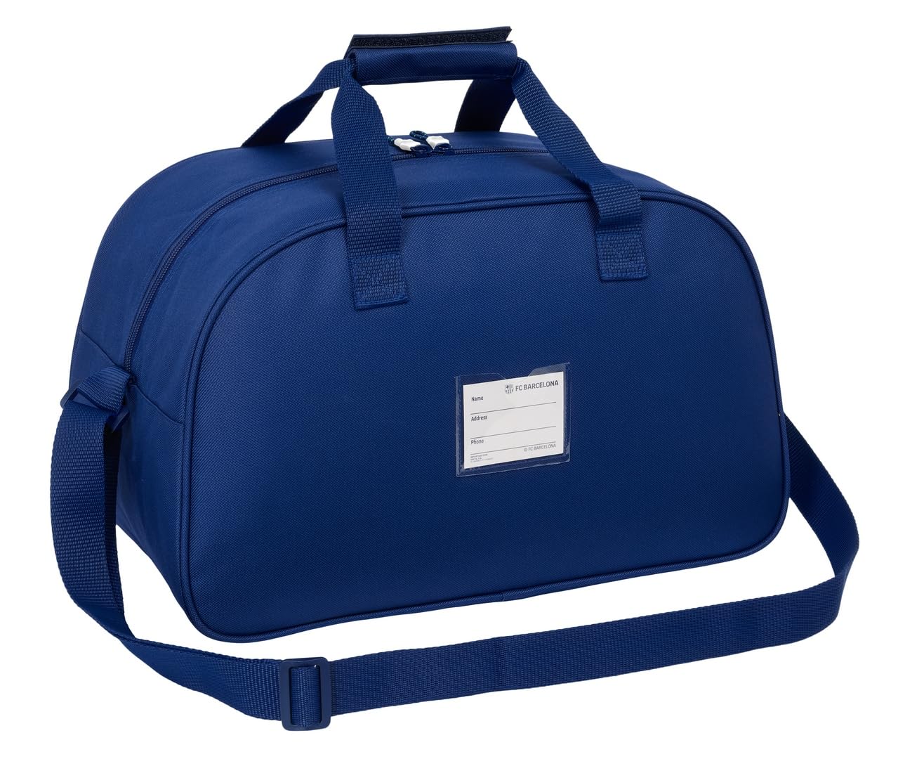SAFTA F.C. Barcelona Navy Blue - Bolsa de Deporte, Mochila, Ideal para Niños de Diferentes Edades, Cómoda y Versátil, Calidad y Resistencia, 40x23x24 cm