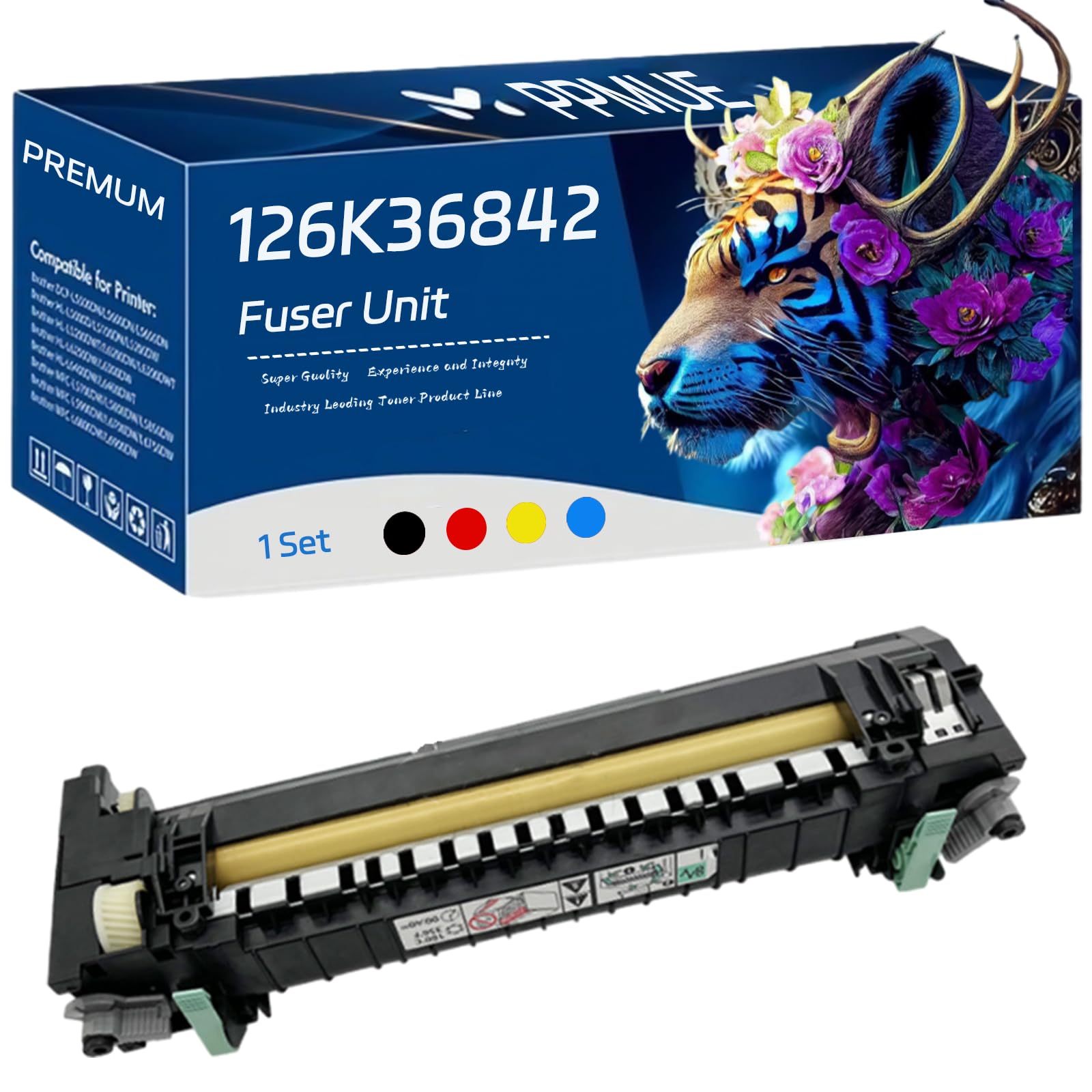 126K36842 Fuser Unit Replacement Compatible for Xerox VersaLink B400dn VersaLink B400n VersaLink B405dn Printers, High Yield 470000 Pages, Bright Lifelike Colors (1 Set)