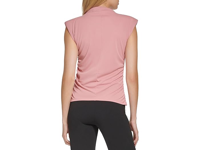 Sleeveless Side Ruche Top - Image 1