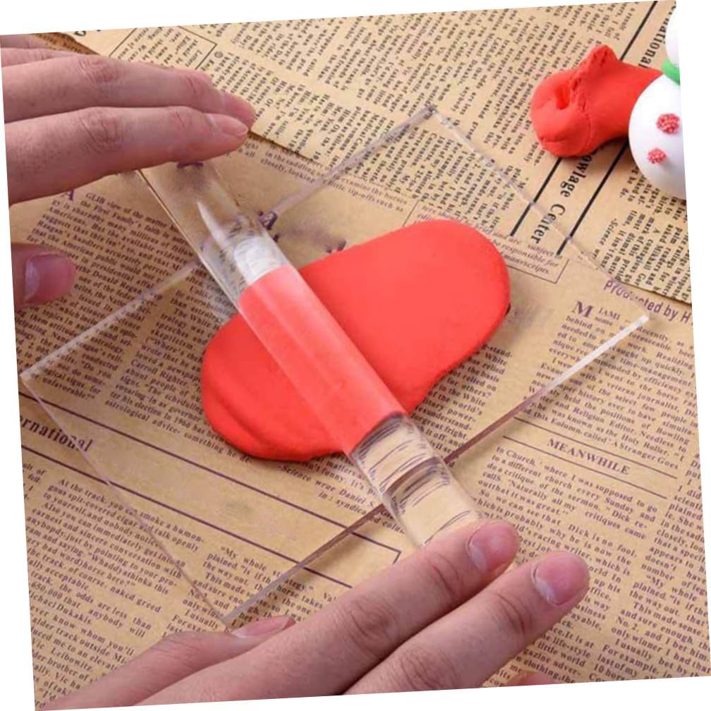 Veemoon 1set Clay Tools for Sculpture Multi-Functional Pottery Supplies Includes Roller Scraper and Molding Accessories for and Crafts