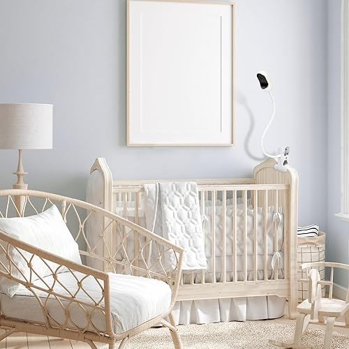 Miniatura 8 de Soporte flexible para monitor de bebé compatible con Infant Optics DXR-8 Pro, Nanit Pro, Owlet, Eufy, HelloBaby, Motorola, Vtimes, Arenti, VTech,