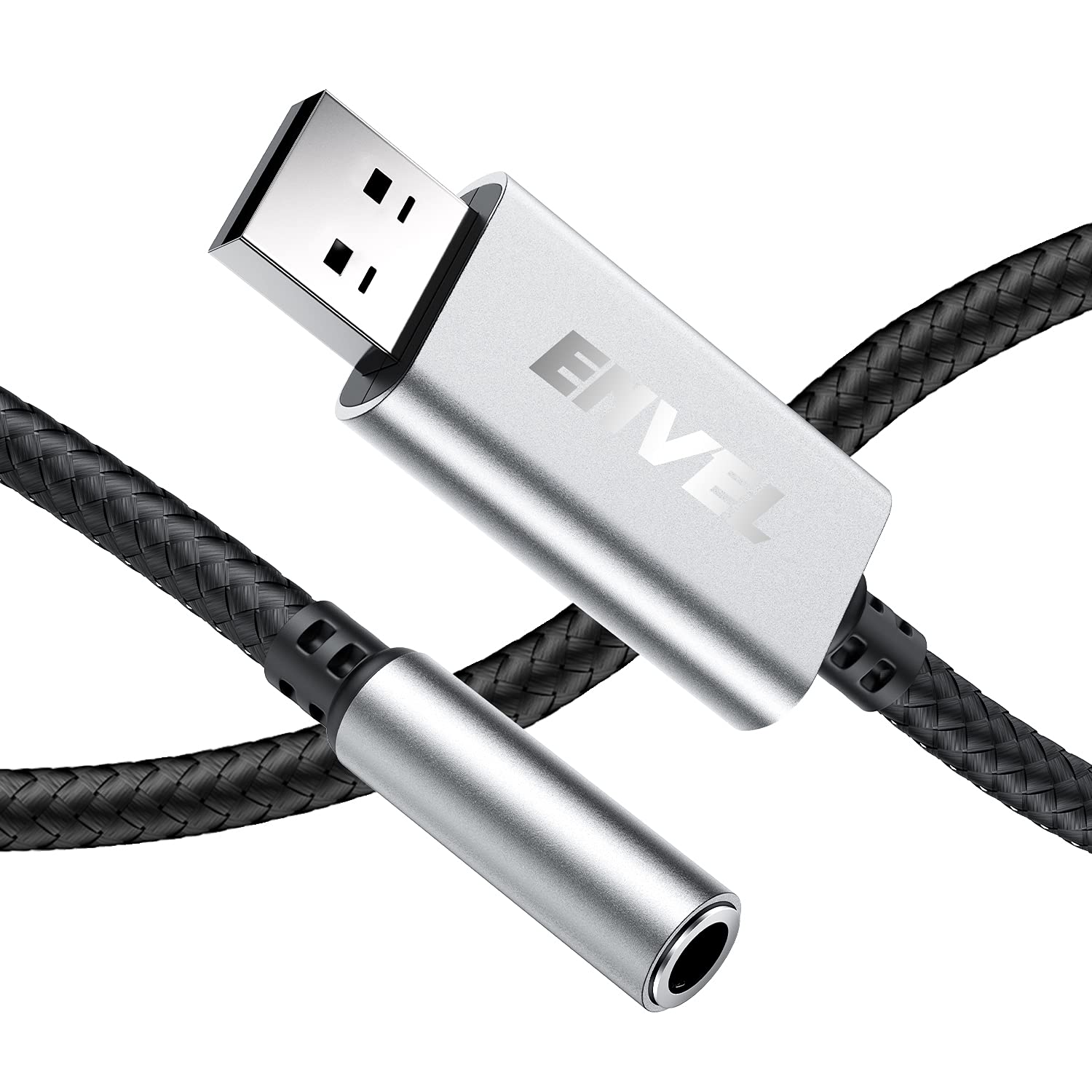 Buy Headset Adapter 3.5mm Female to USB Male, Builtin Chip External