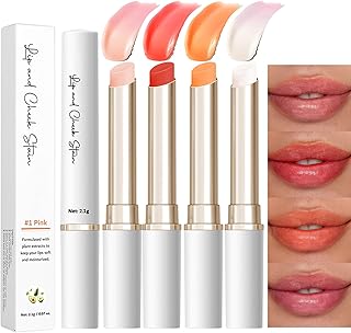 Maquillaje para labios y mejillas, fórmula mu...