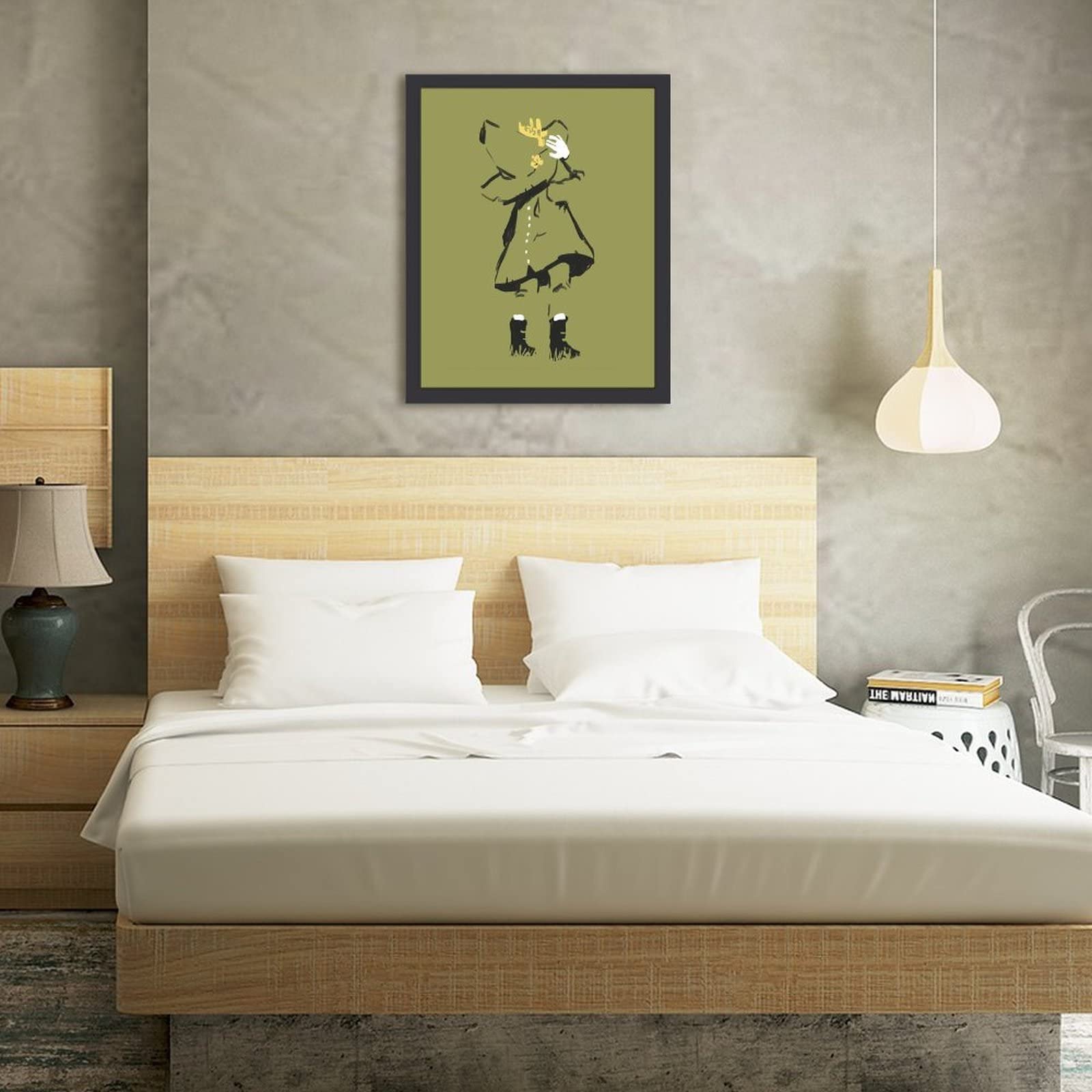 Amazon.co.jp: アートパネル ムーミン スナフキン ポスター